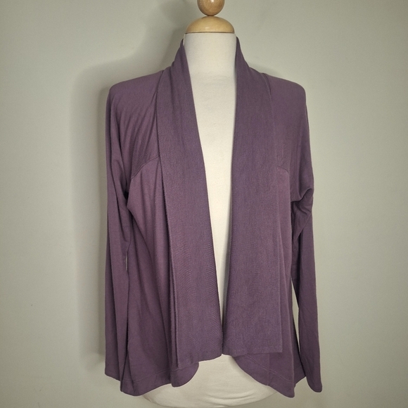 Athleta Nirvana Wear Two Ways Wrap cardigan SZ M - Picture 3 of 8